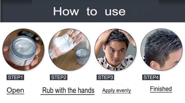 Suavecito Pomade Wax Rambut Warna - Blue - JakartaNotebook.com